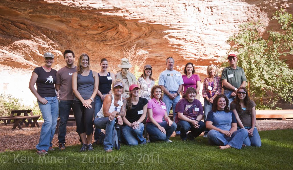Group photo of students and faculty